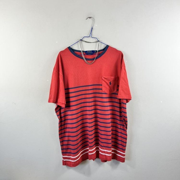 Vintage red Ralph Lauren t shirt 2