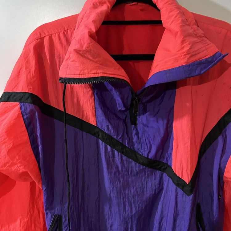 Vintage ski windbreaker retro jacket image 2