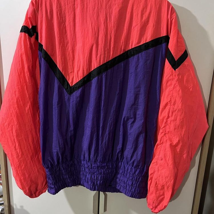 Vintage ski windbreaker retro jacket image 7