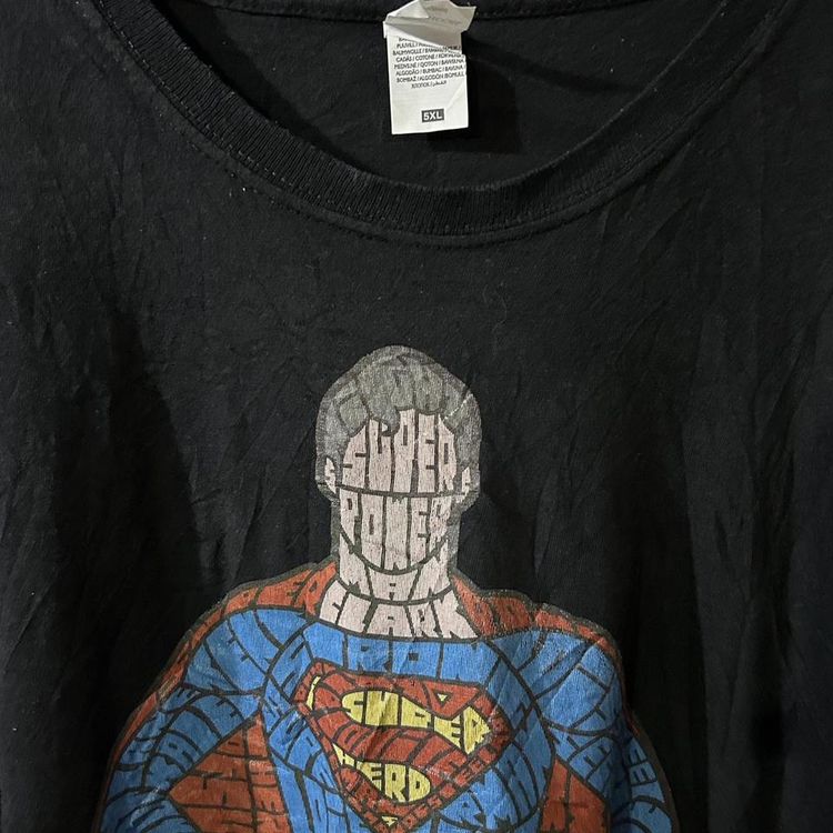 Vintage super man t shirt image 2