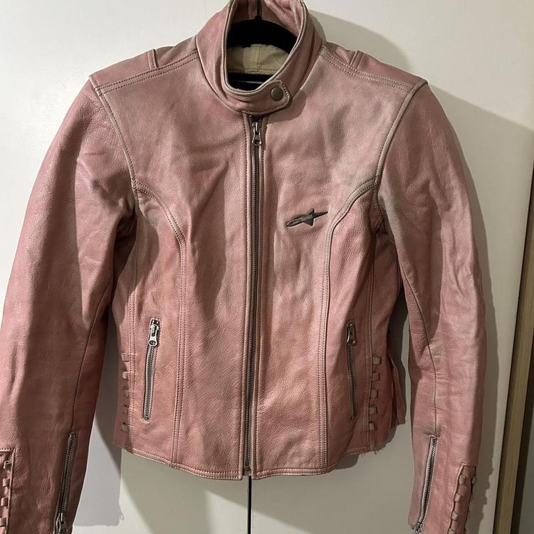 Alpinestars Stella TX-1 Leather Motor Jacket image 2