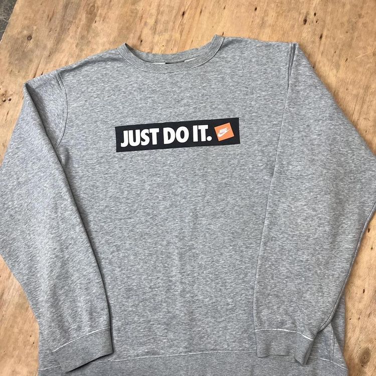 Vintage Nike Just Do It Graphic Printed Sweatshirt image 2