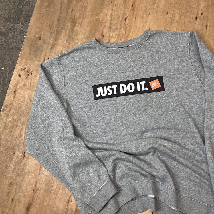 Vintage Nike Just Do It Graphic Printed Sweatshirt image 4
