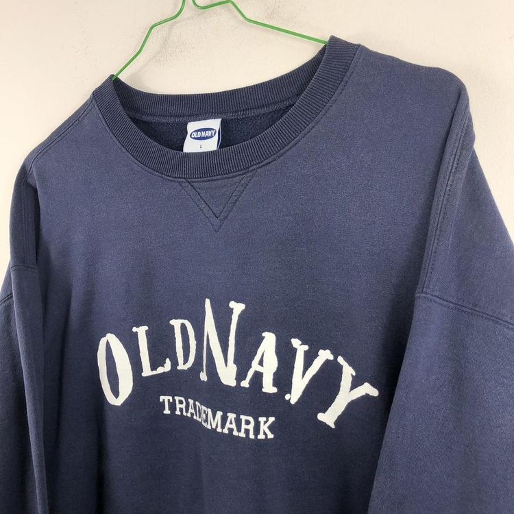 Vintage Navy Old Navy Sweatshirt image 3