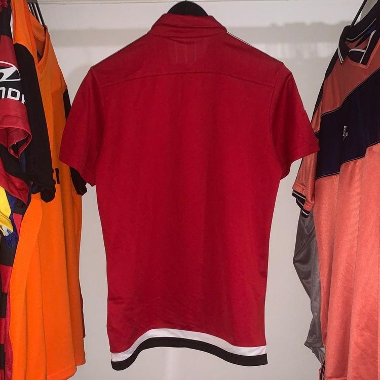Mens Ajax 2016/17 Adidas Football Training Polo Shirt Red Small M64024 2