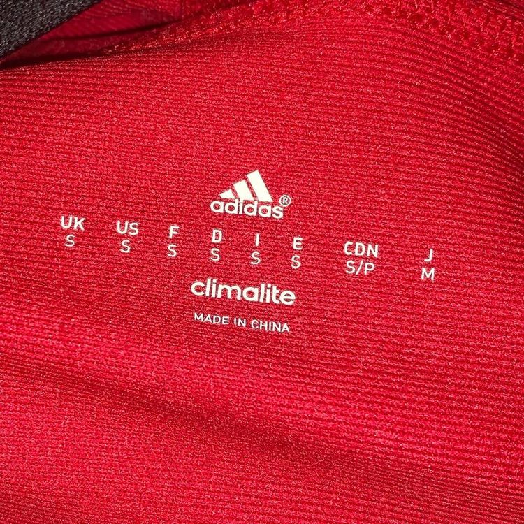 Mens Ajax 2016/17 Adidas Football Training Polo Shirt Red Small M64024 3