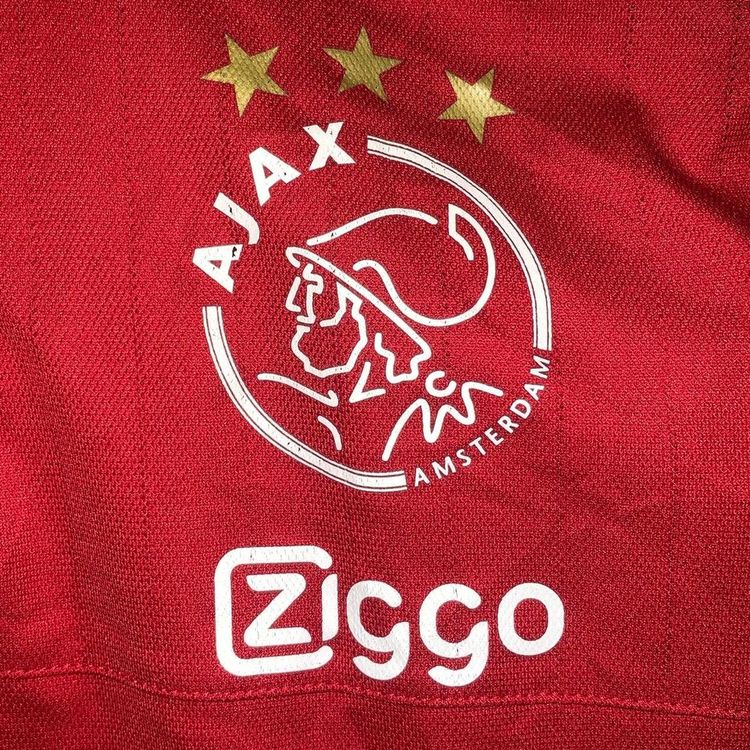 Mens Ajax 2016/17 Adidas Football Training Polo Shirt Red Small M64024 7