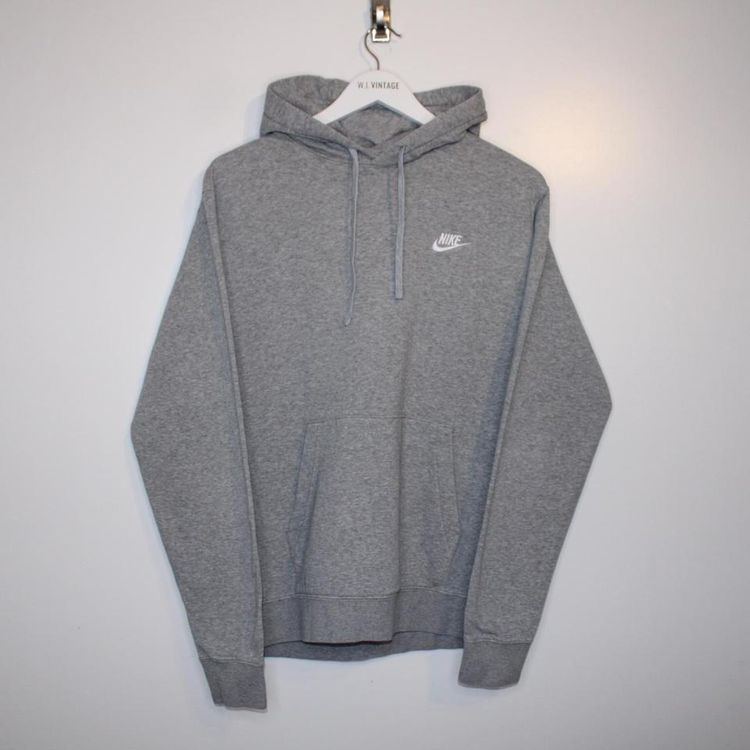 Nike hoodie grey size medium classic timeless piece. image 1