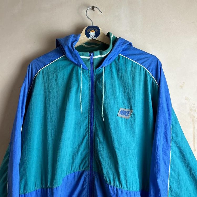 Immagine di Vintage Nike hooded windbreaker track jacket 2