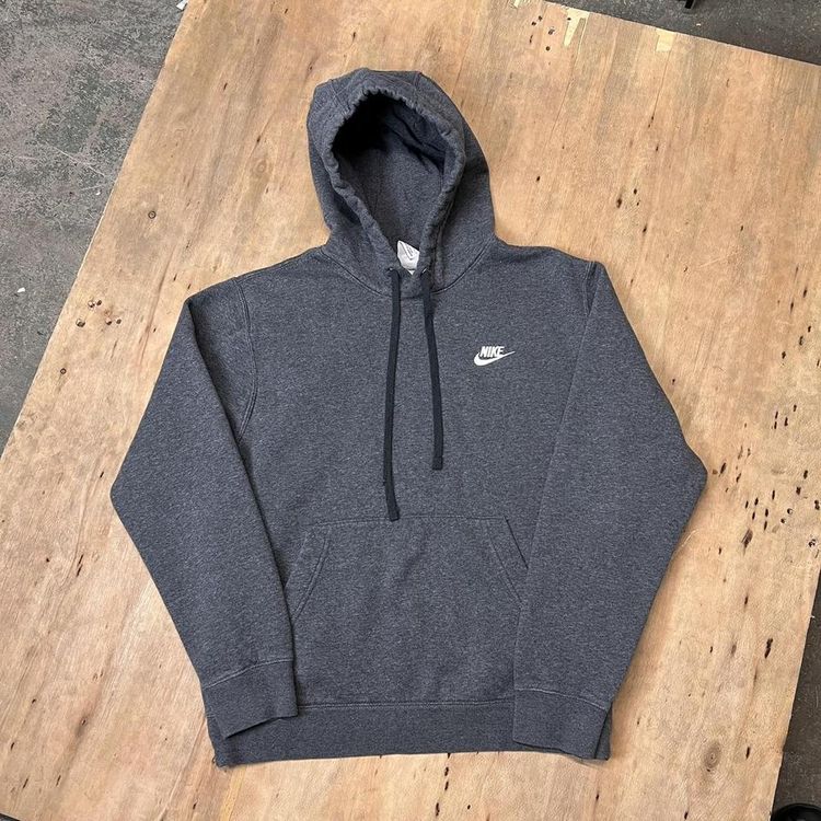 Vintage Nike Club Embroidered Logo Hoodie