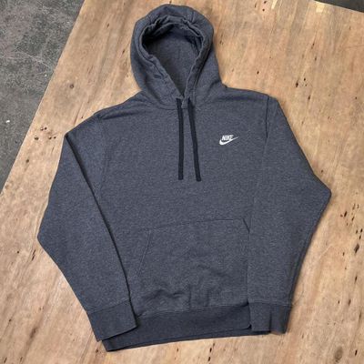 Like New Nike Club Embroidered Logo Hoodie