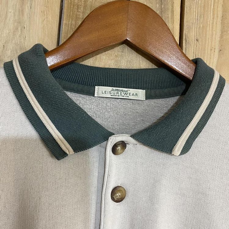 Vintage Grandad button up Sweater image 3