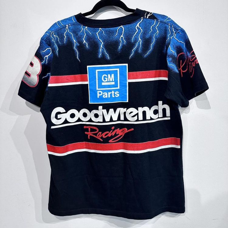 Vintage 90s Dale Earnhardt Black Knight Nascar t-shirt 5