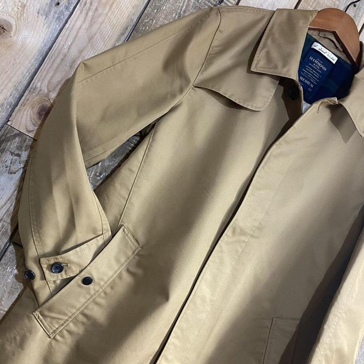 Mens Camel Trench Coat image 2