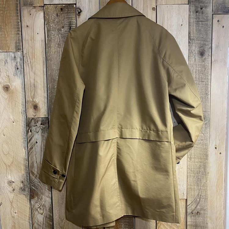 Mens Camel Trench Coat image 5
