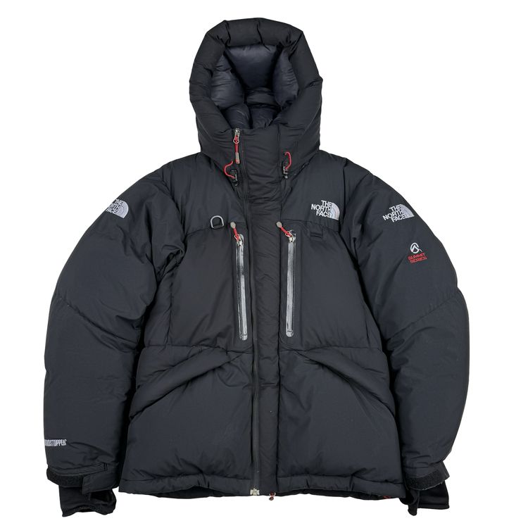 North Face Black Summit Series 700 Down Hooded Puffer Jacket - S/M (95) image 1
