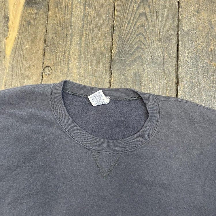 Russell Athletic Sweatshirt Pull Over Blank Sports Jumper, Grey 2XL 7