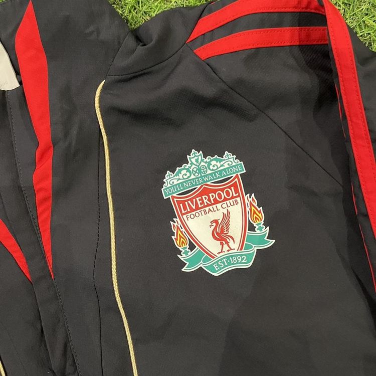 Black adidas 1/4 zip jacket 2
