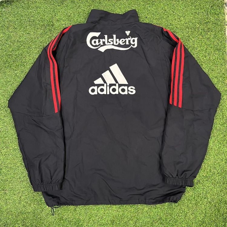 Black adidas 1/4 zip jacket 7