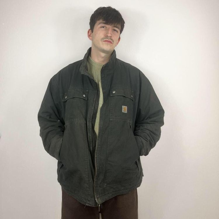 Vintage carharrt brown jacket image 1