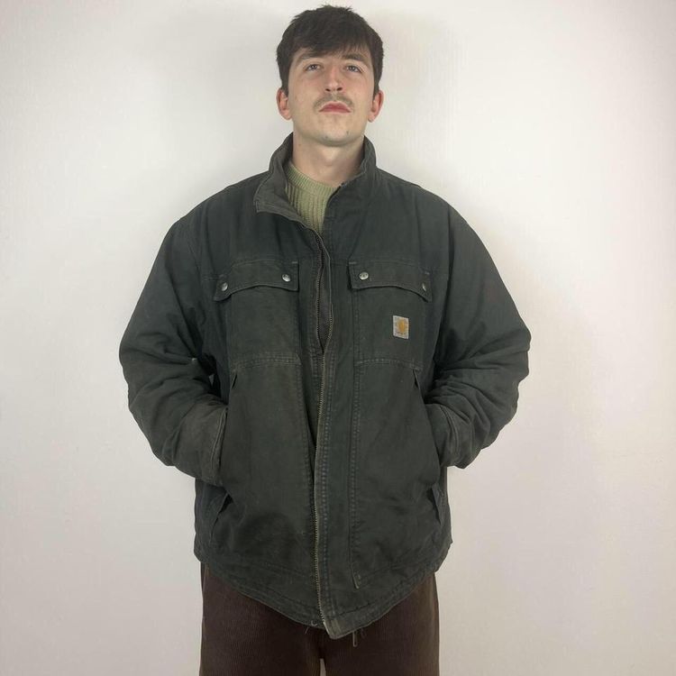 Vintage carharrt brown jacket image 2