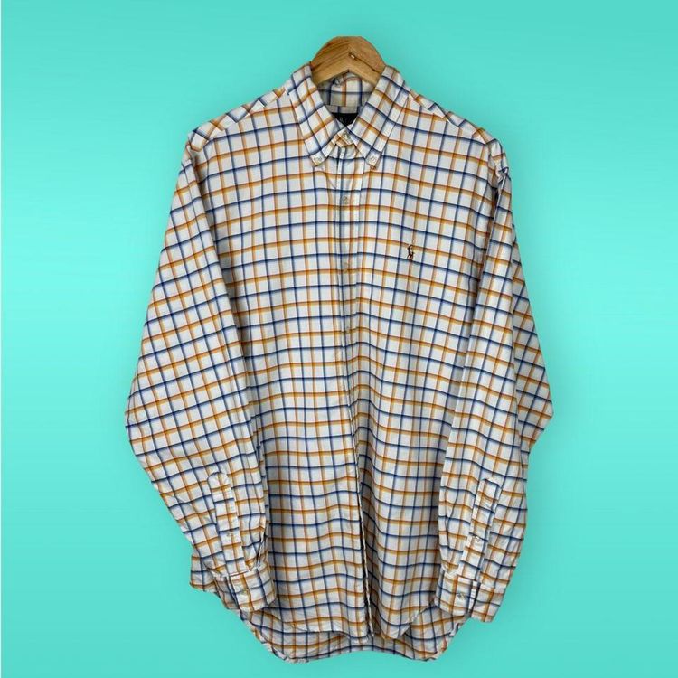 Ralph Lauren Ralph Lauren Vintage Long Sleeve Button Up Patterned Shirt XL product image