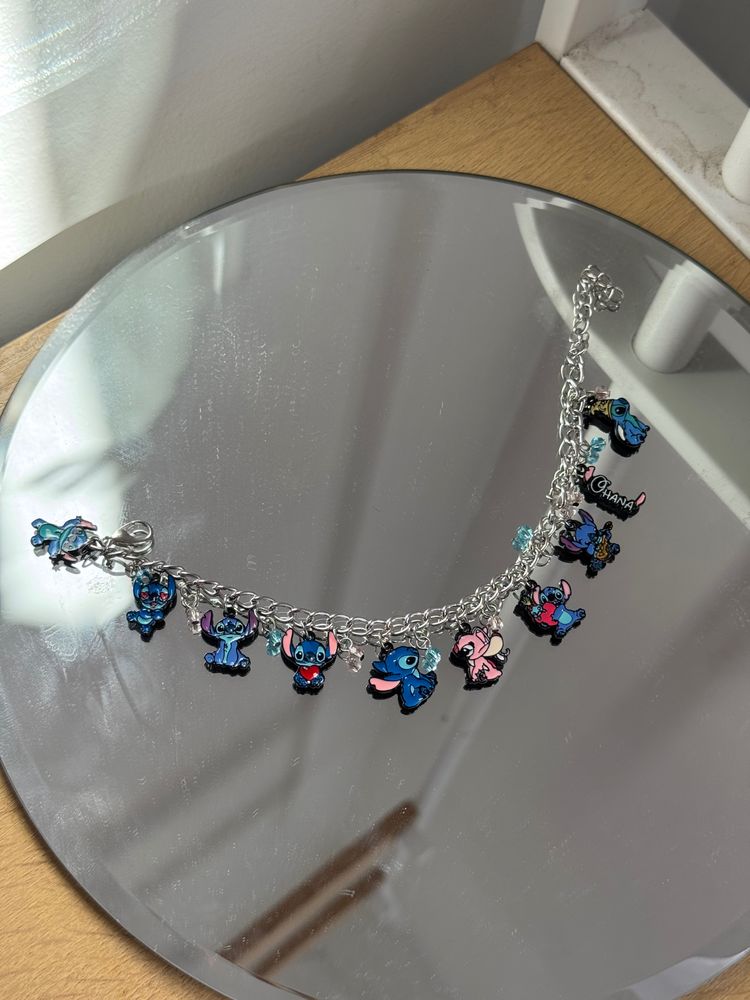 1-ONE Disney Lilo & Stitch character charm bracelet. product image