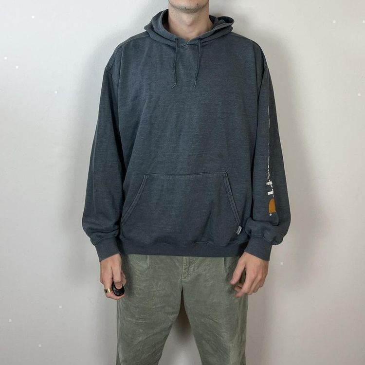 Carharrt Grey Hoodie image 1