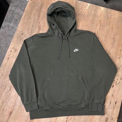 Like New Nike Club Embroidered Logo Hoodie