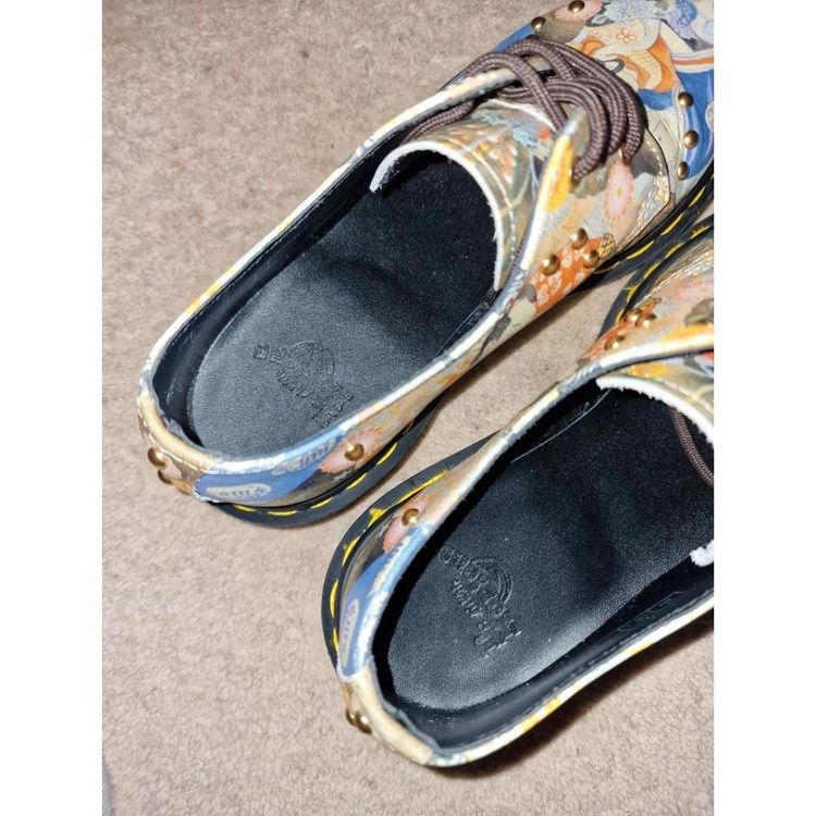 Dr. Martens 1461 Eastern Art Japanese Artist Studded Rare Shoes obraz 5