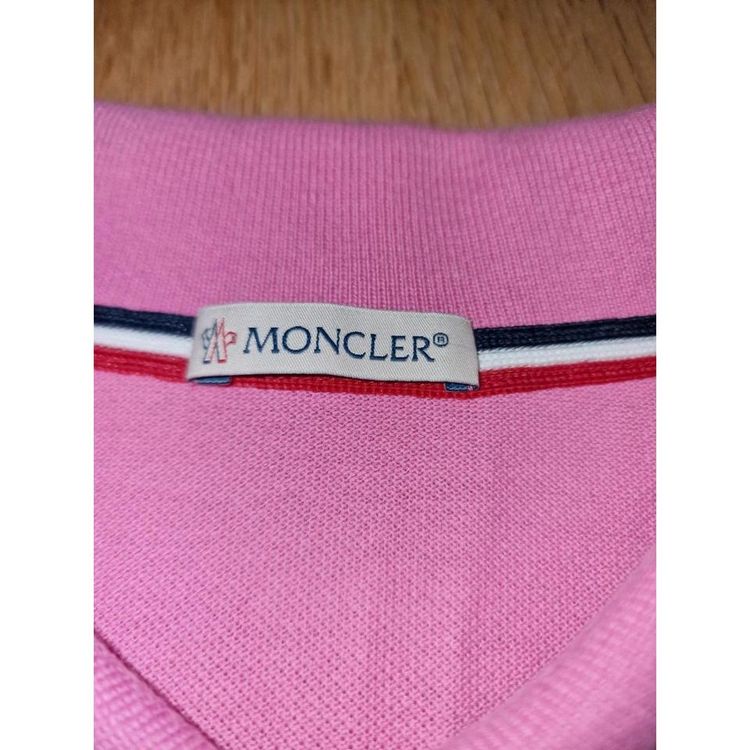 Moncler Pink Polo Shirt imagen 5