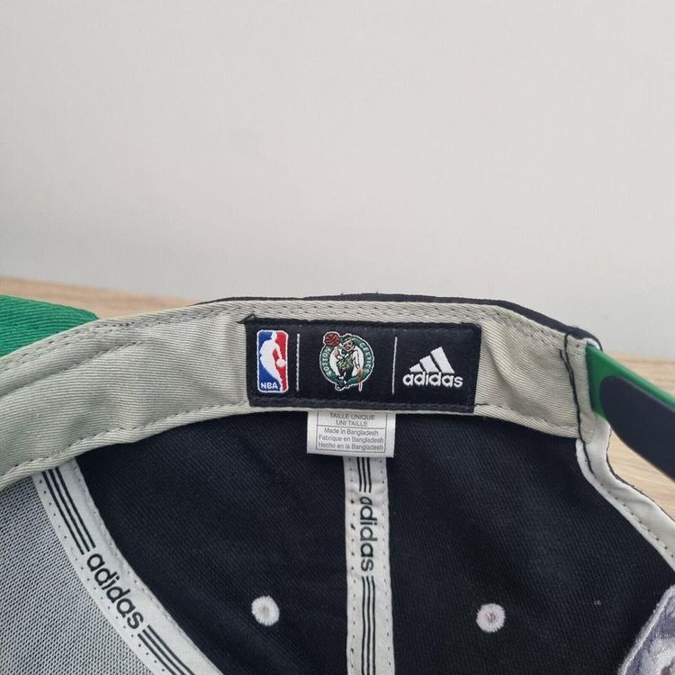 Adidas Boston Celtics Snapback Cap Nba One Size Green Black image 4