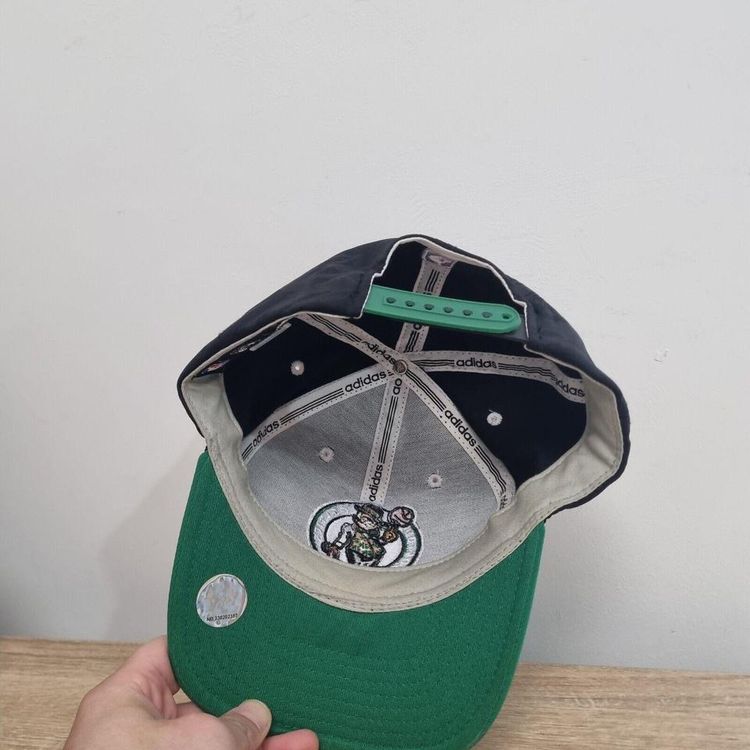 Adidas Boston Celtics Snapback Cap Nba One Size Green Black image 5