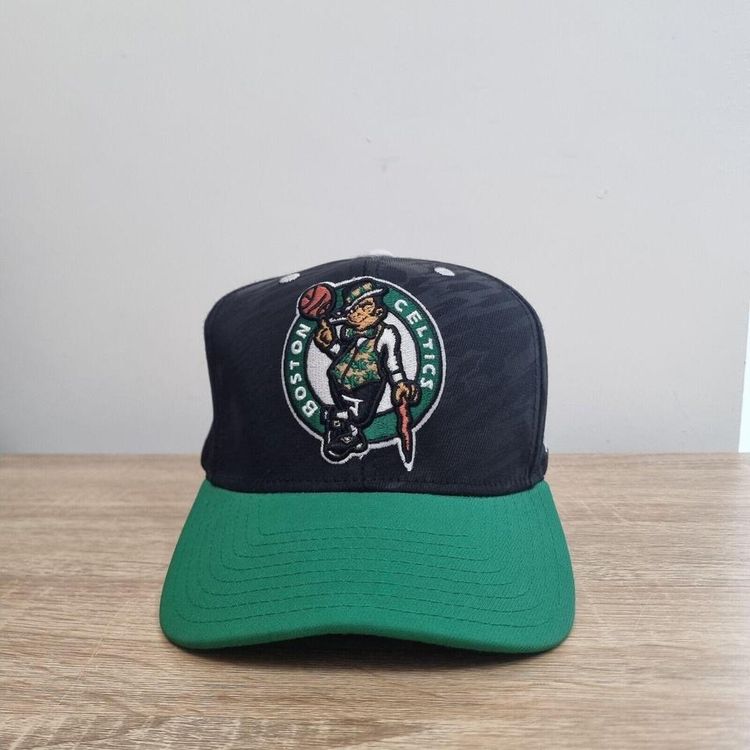Adidas Boston Celtics Snapback Cap Nba One Size Green Black image 2