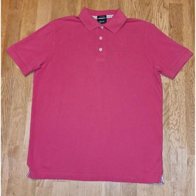Hugo Boss Pink Polo Shirt