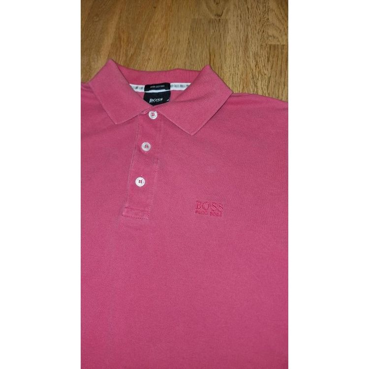 Hugo Boss Pink Polo Shirt image 3