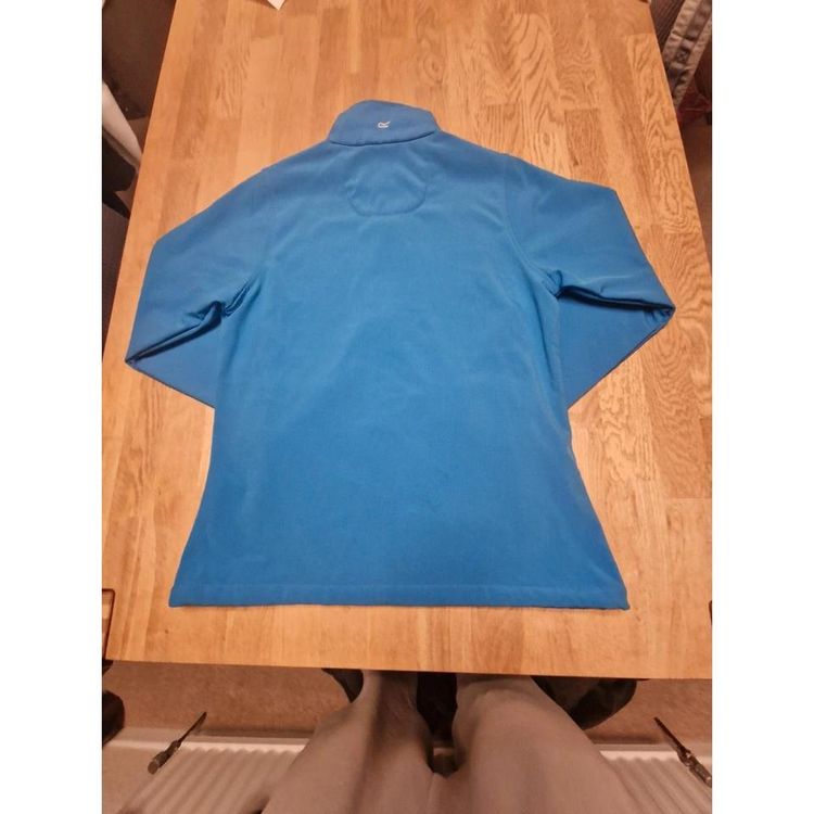 Regatta Blue Soft Shell Fleece Jacket imagen 4