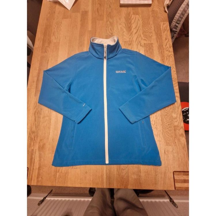 Regatta Blue Soft Shell Fleece Jacket