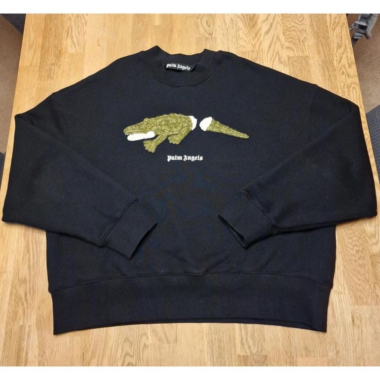 Palm Angels Croco Crewneck Sweatshirt