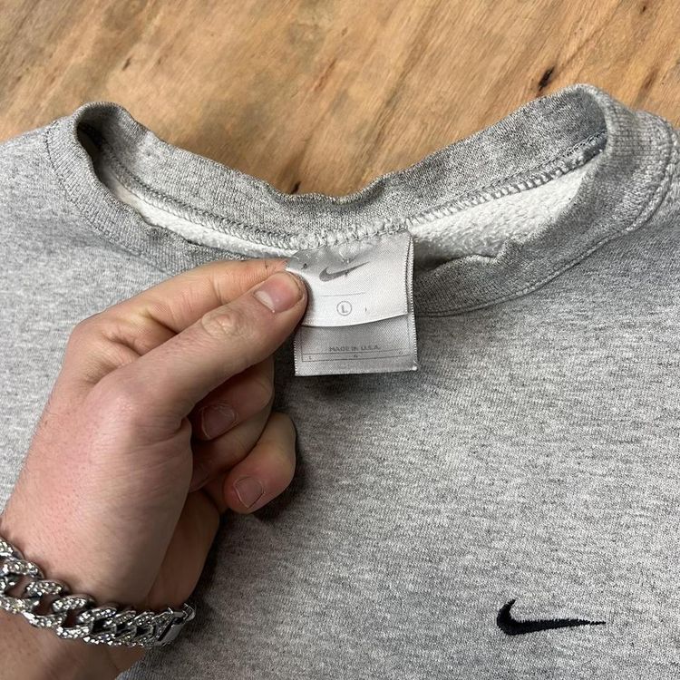 Vintage Nike Swoosh Embroidered 2000s Sweatshirt image 7