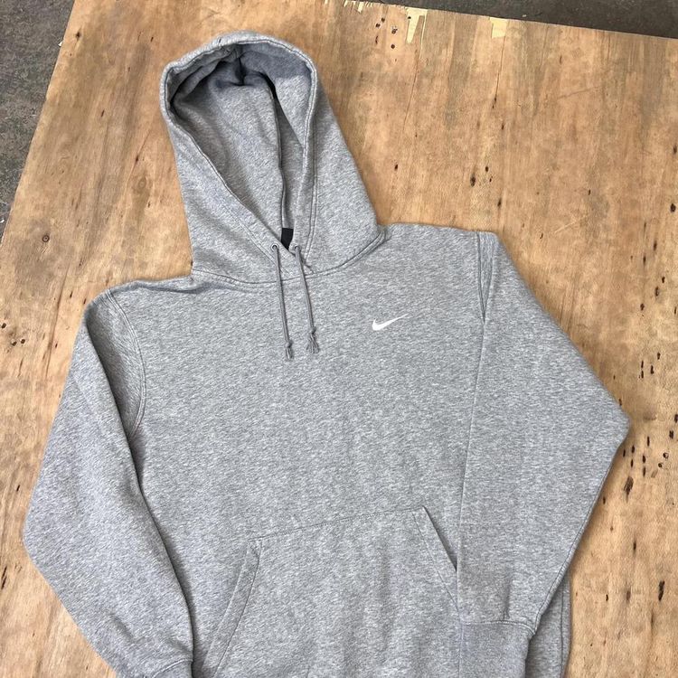 Like New Nike Swoosh Embroidered Logo Hoodie image 2