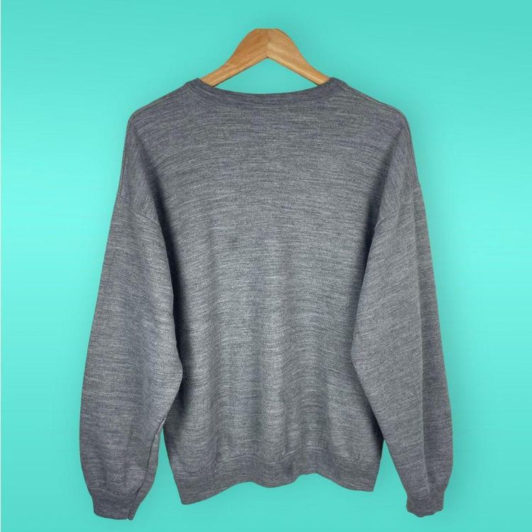 Vintage Blank Long Sleeve Pull Over Sweatshirt XL 4