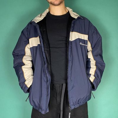 Vintage 90s billabong ski jacket navy. 1