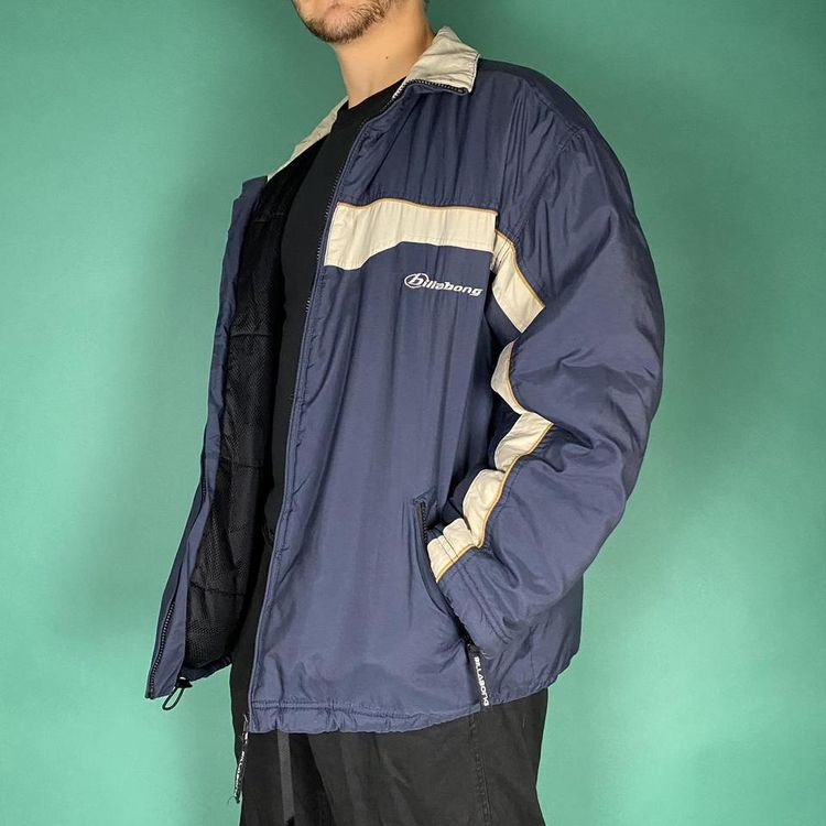 Vintage 90s billabong ski jacket navy. 3