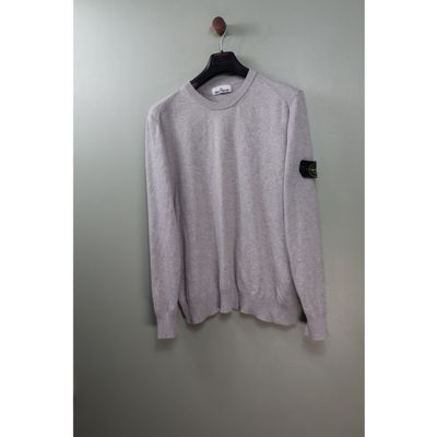 Stone Island Grey Knit Jumper