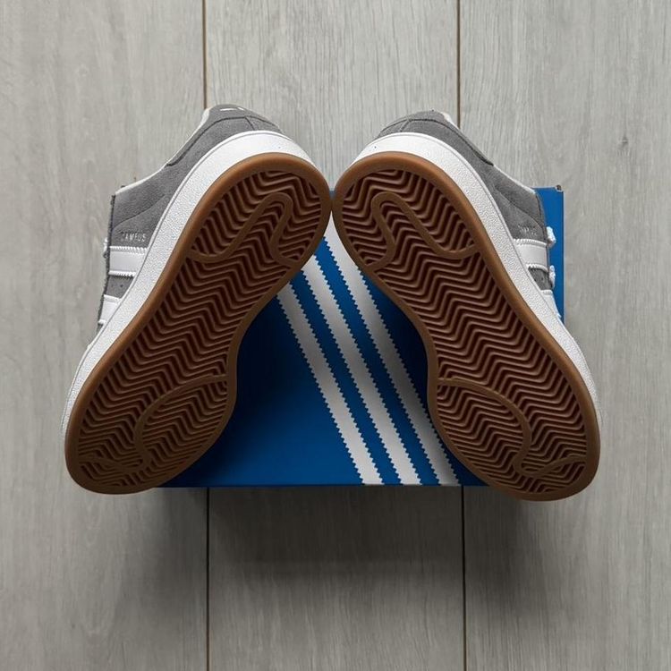 Adidas Campus GS Grey White - UK 3, 4, 4.5, 5 & 5.5 imagen 3