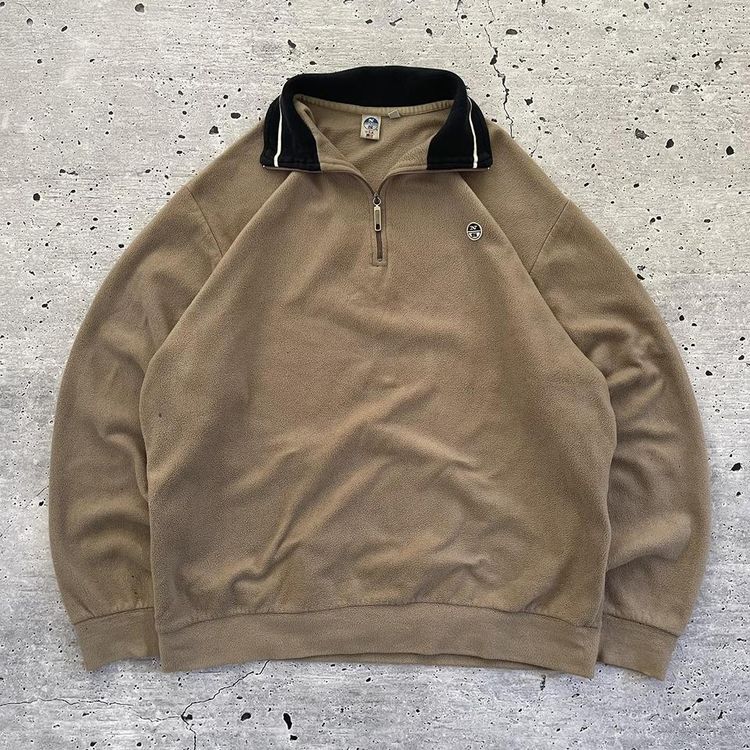 North Sails Vintage 90s North Sails 1/4 zip fleece product image
