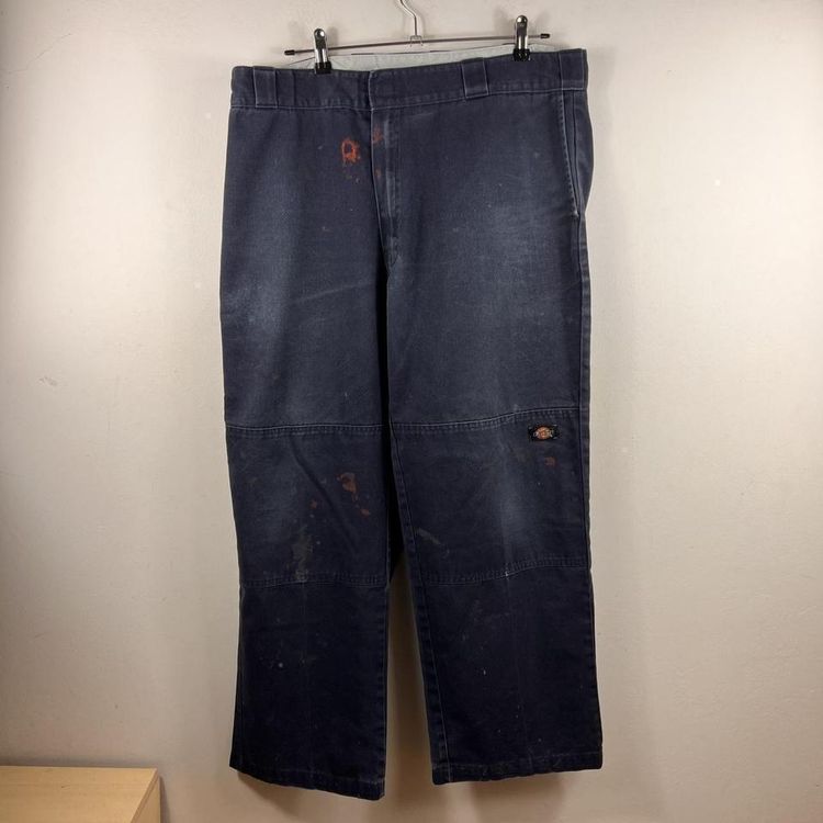 Navy blue dickies work trousers 2