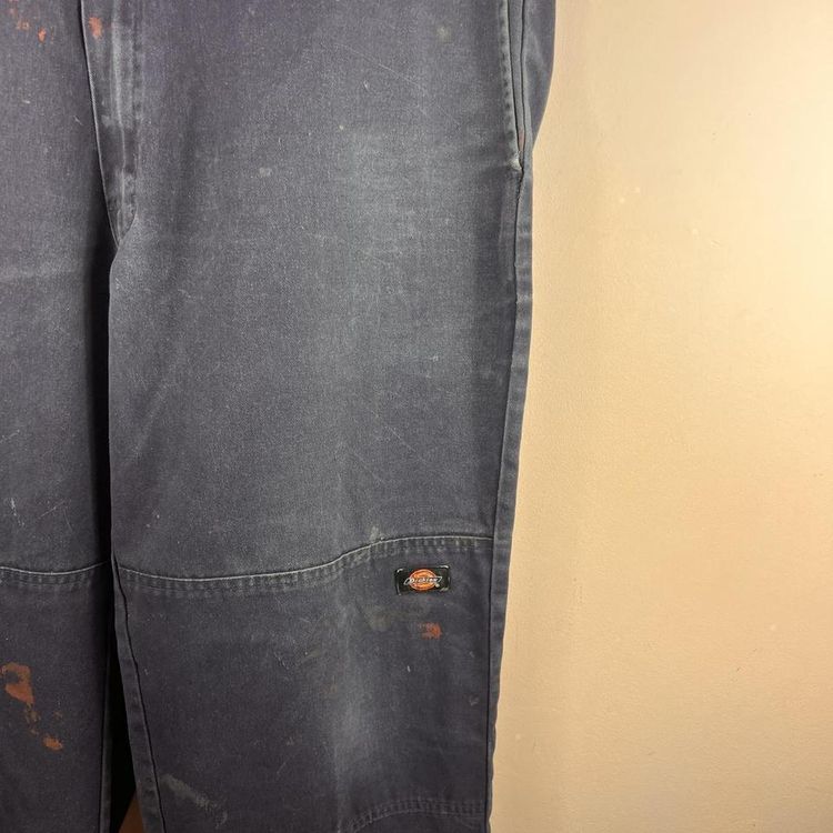 Navy blue dickies work trousers 4