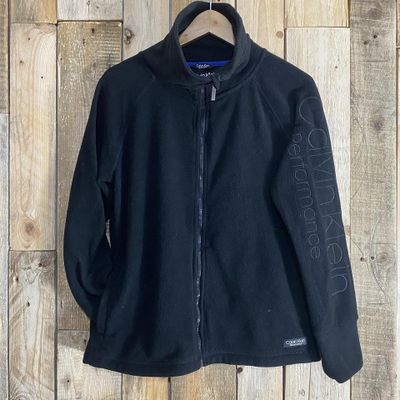 Calvin Klein zip through Fleece jacket